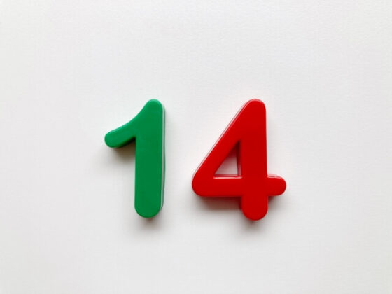 数字の14